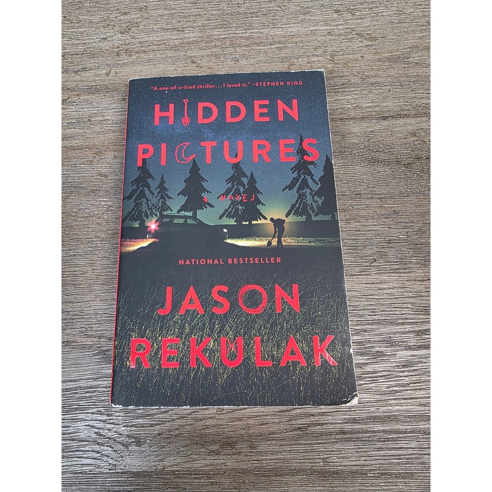 Hidden Pictures by Jason Rekulak Paperback Novel
